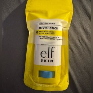 ELF Suntouchable Invisi-Stick SPF 50 - Yellow and White